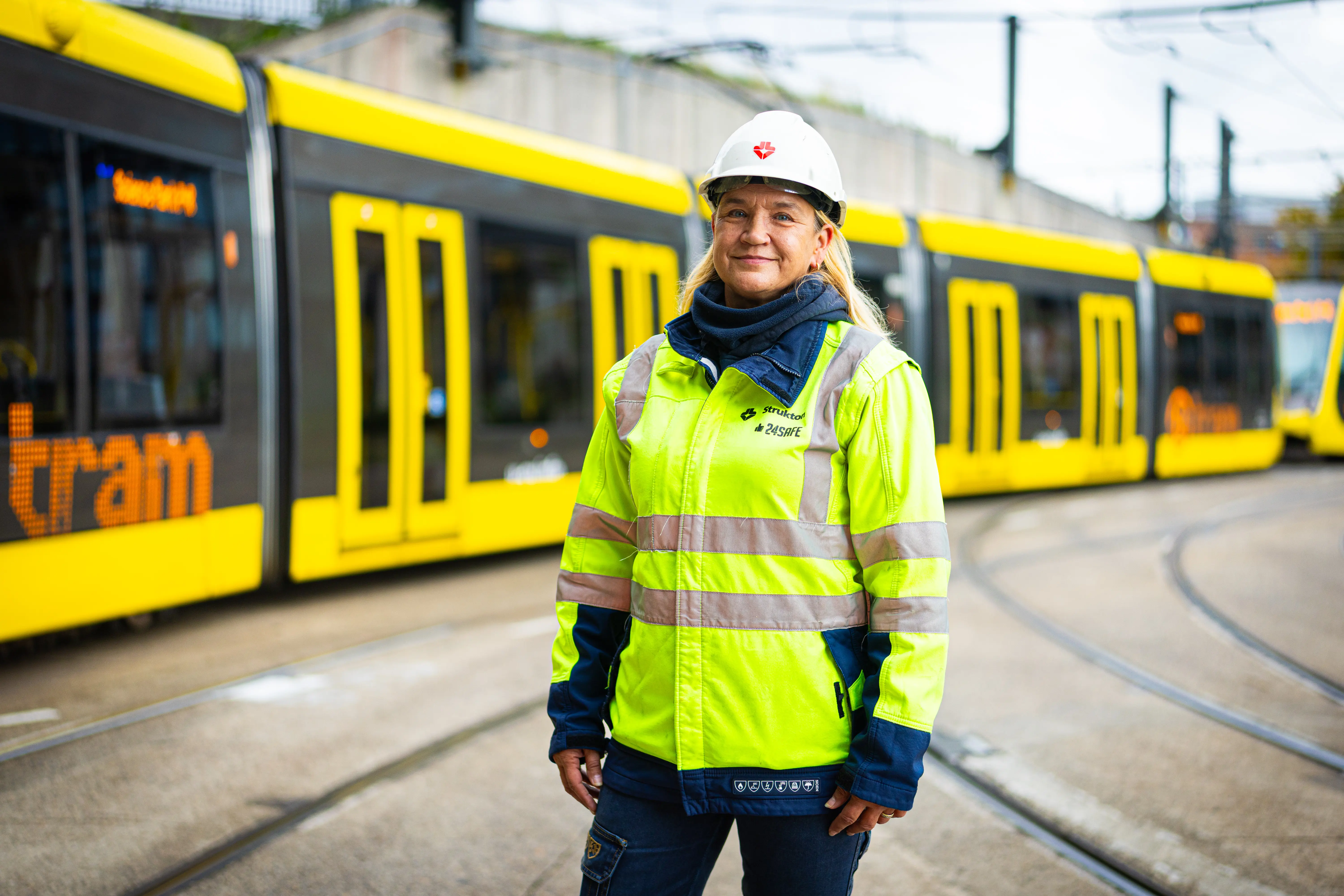 Utrecht Strukton Ruth werkt als veiligheidsfunctionaris veilig