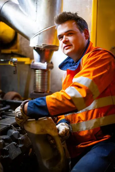 Machinist Wilko Bouwhuis